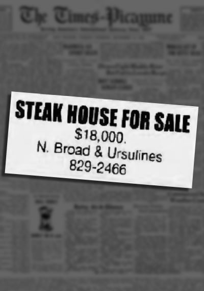 Steak House For Sale News